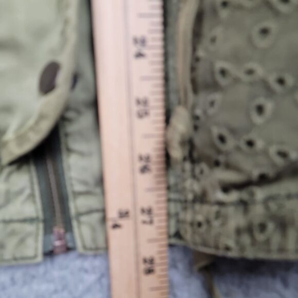 Anthropologie Hei Hei Jacket Women Small Military Army Green Utility Jacket - Picture 10 of 16